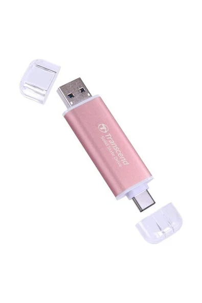TS1TESD310P 1tb Usb/type-C 10GBPS Taşınabilir Harici SSD - Pembe ürün görseli 1