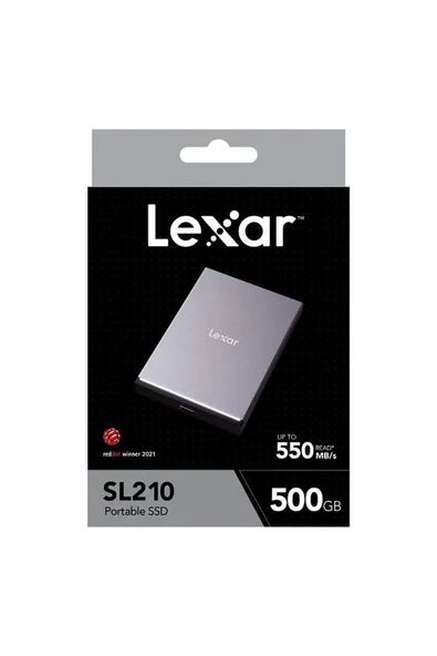 SL210 500 GB Taşınabilir SSD Harddisk ürün görseli 1