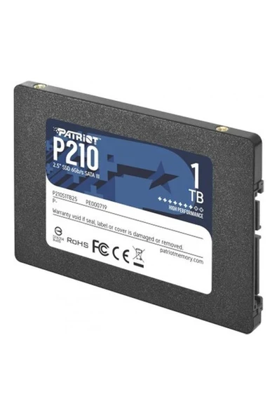 Patriot P210 1TB 520-430MB SATA3 SSD ürün görseli 1