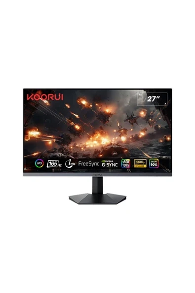 27\" Gn06 165hz 1ms Ips Fhd (HDMI, DİSPLAYPORT) Gaming Monitör ürün görseli 1