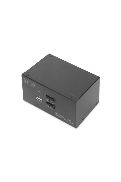2 Port Usb 2.0 Hdmı Çift Ekran Bağlantılı, 4k, Kvm (KEYBOARD/VİDEO MONİTOR/MOUSE) Periferi ( ürün görseli 1