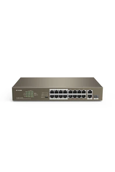 F1118P-16-150W - 16* Fe Ports+1 Ge+1 Sfp Unmanagement Poe+ Switch ürün görseli 1