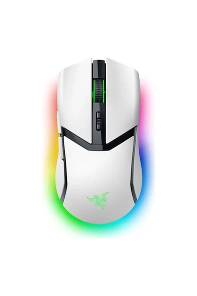 Cobra Pro - Rgb Özellikli Kablosuz Oyun Faresi - 30K Dpı Özellikli Optical Sensör (10 Özelleştirilebilir Düğme, Hyperspeed Polling 8k Hz, Bluetooth, 11 Bölgeli Aydınlatma) Beyaz ürün görseli 1