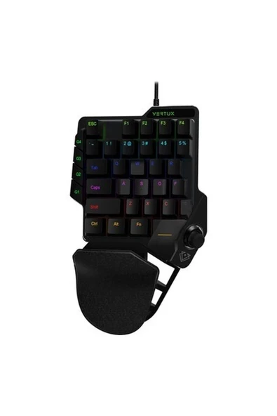 Vertux Combat Tuş Takımı Tek Elle Kontrol Joystick Destekli Quickstrike™ Klavye ürün görseli 1