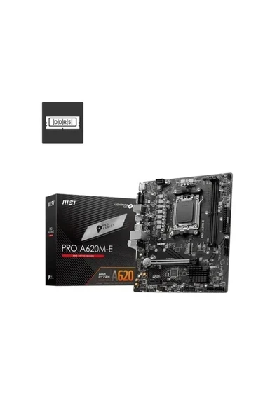 PRO A620M-B 6800MHz OC DDR5 Soket AM5 M.2 USB 3.2 HDMI mATX Anakart ürün görseli 1