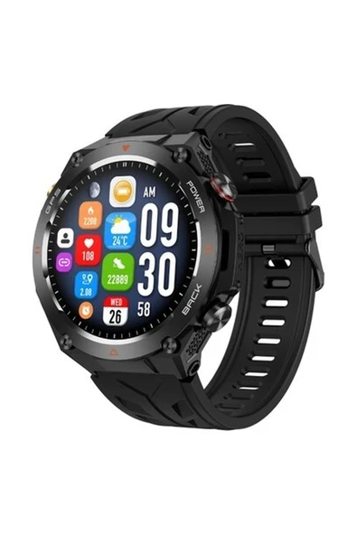 ZCWATCH V1024 GPS Outdoor Tank2, Bt Call, Spor Sağlık, 1 ATM Profesyonel Akıllı Saat ürün görseli 1