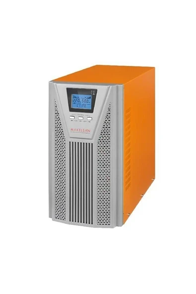 MAKELSAN P.PACK SE ONLINE(900W) 1KVA 4/8 Dak.(2x 12v 7ah Akü)UPS ürün görseli 1