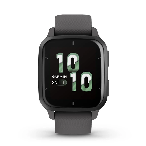 Garmin Venu® Sq 2 GPS Smartwatch, All-Day Health Watch, Long-Lasting Battery Life, AMOLED Ekran, Slate ve Shadow Gray ürün görseli 1