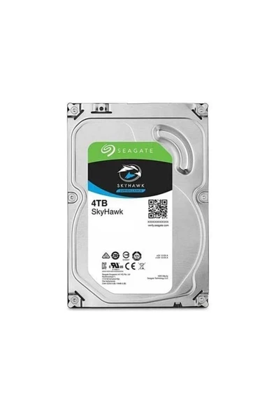 4Tb St4000Vx015 Skyhawk 3.5' 5400Rpm Harddisk Güvenlik Diski (Hikvision) ürün görseli 1