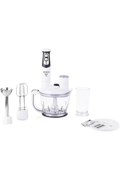 MUARTSHOP GH21800 Diva Pro Rendeli El Blender Seti Beyaz 871301 ürün görseli 1