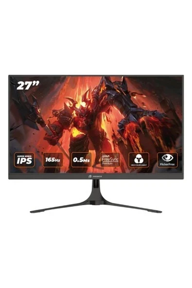 GameBooster GB-2717FF 27" 165Hz 0.5Ms FHD FreeSync+G-Sync HDMI+DP SS IPS Gaming Monitör ürün görseli 1