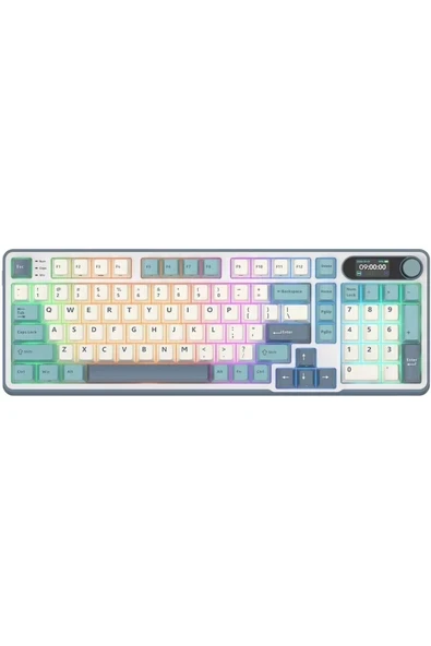 Royal Kludge S98 Light Cloud Rgb Kablosuz Us Gaming Klavye ürün görseli 1