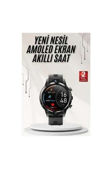 Resveq Yeni Nesil Akıllı Saat Arama Cevaplayan Uzun Pil Ömrü Müzik Dinleme ürün görseli 1