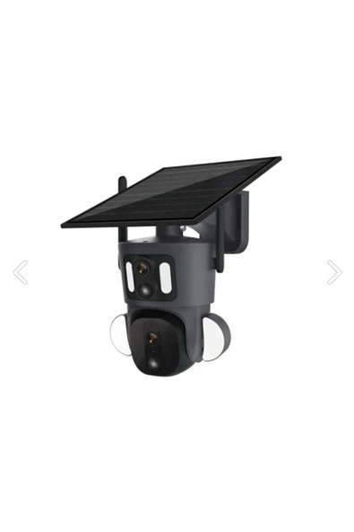 Avenir AV-S429 4g Sim Kartlı Solar Panelli Güneş Enerjili 2 Kameralı Ptz Kamera ürün görseli 1