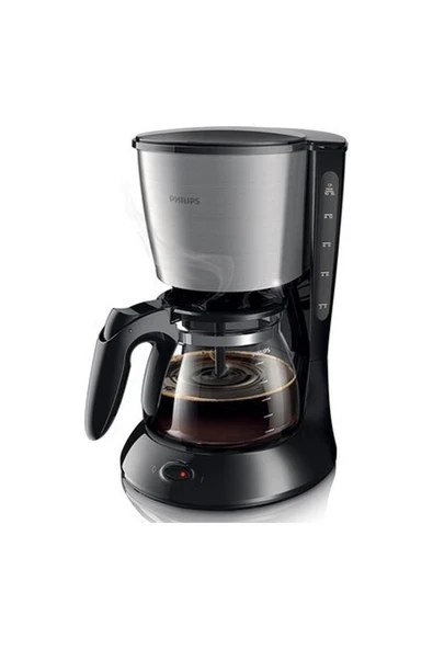 Philips Çelik Filtre Kahve Makinesi Inox Cam 220 - 240 V C / F Filtre Kahve Mak ürün görseli 1