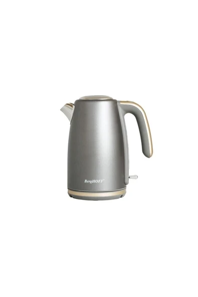 Gem Pearl 1.7 Litre Gri Gold Modern Su Isıtıcı ürün görseli 1