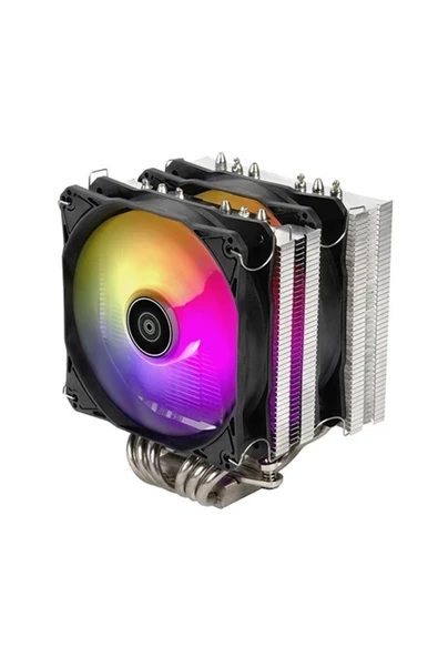 Silverstone SST-HYD120-ARGB Hydrogon D120 ARGB 6 Isı Borulu İşlemci Soğutucu ürün görseli 1