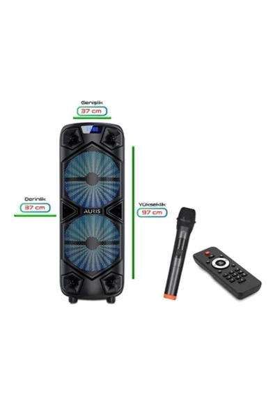 ARS-KLN90 Bluetooth Hoparlör - Karaoke Keyfiyle Mükemmel Ses Deneyimi ürün görseli 1
