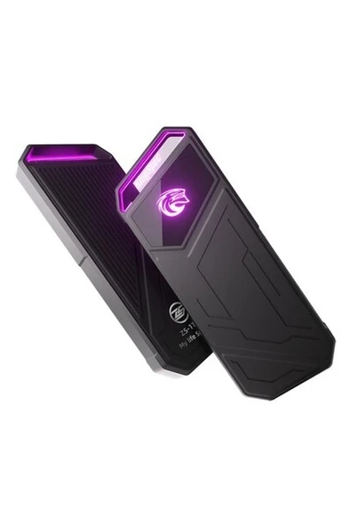 Kingspec Z5 Taşınabilir SSD 1tb, 2090MB/S Metal Rgb Kasa Usb-C ürün görseli 1