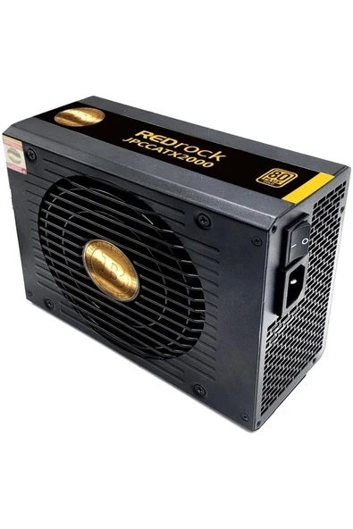 2000 W 80+ Gold Mining Güç Kaynağı-distribütör Garantili-8 Adet Ekran Kartı Takılabilir ürün görseli 1