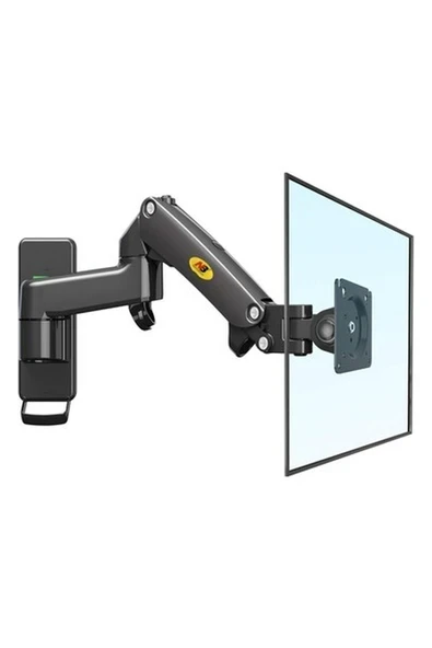 Bayou Nb F150 Ergoflex 17-35" Duvara Montaj Monitör Tutucu Kol Amortisörlü Monitör Standı ürün görseli 1