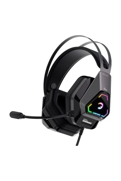 Gamepower Fujin Siyah 7.1 Surround RGB Gaming Kulaklık ürün görseli 1