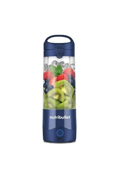 Nutribullet Taşınabilir 475ML Kablosuz Blender Shake ve Smoothie Için  Sızdırmaz Çevir ve Yudumla Usb-C Tipi PB475W ürün görseli 1