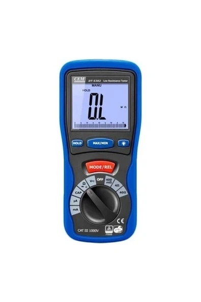 Cem Dt 5302 Miliohmmetre ve Dijital Multimetre ürün görseli 1