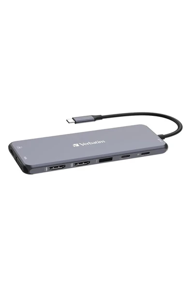 Verbatım 32154 Usb-C Pro 14 Port Hub Cmh-14 Gri ürün görseli 1