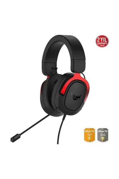 Asus Tuf Gamıng H3 7.1 Red Pc/ps4 Xbox Kulaklık ürün görseli 1
