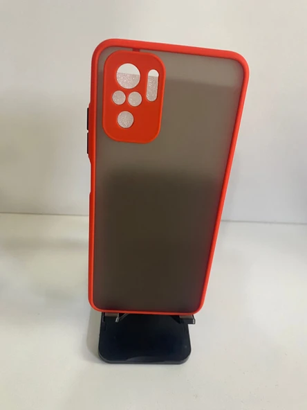 REDMİ NOT 10 10S UYUMLU KIRMIZI KILIF ürün görseli 1
