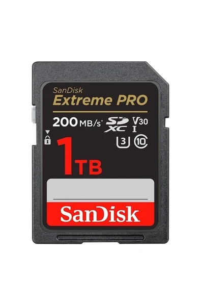 1 Tb Extreme Pro Sdxc Class 10 Kart 200 Mb/s ürün görseli 1