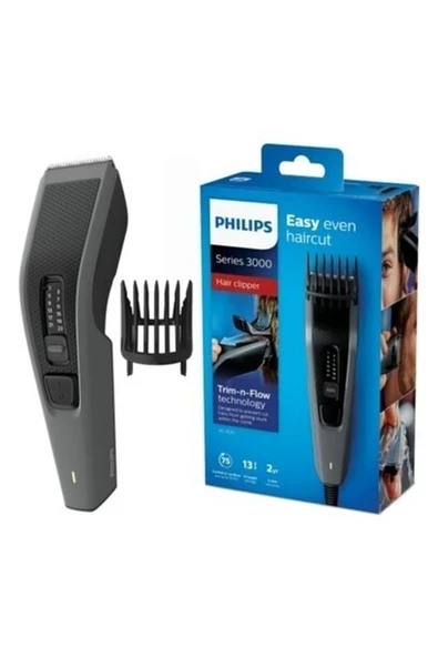 Philips HC35/15 Saç Kesme Makinesi, Siyah ürün görseli 1