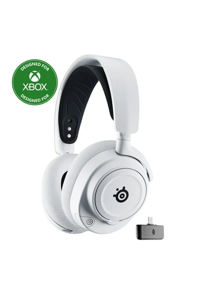 Arctis Nova 7X Mikrofonlu Beyaz Kablosuz Gaming (Oyuncu) Kulaklık ürün görseli 1
