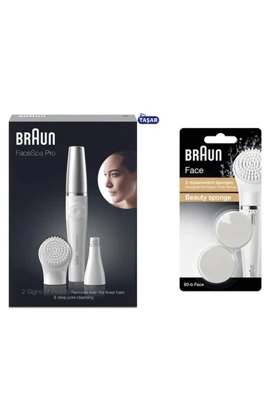 Facespa Pro Serisi (910) Yüz Epilatörü Ve Yüz Temizleme Cihazı + Face Peeling 80-b ürün görseli 1