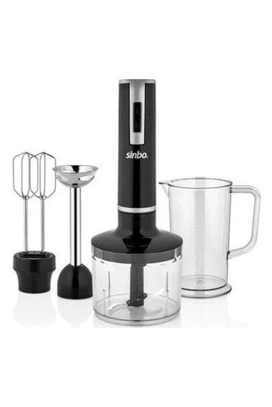 Renkli Çok Fonksiyonlu El Blender Seti 300W, Pratik ve Şık Tasarım ürün görseli 1