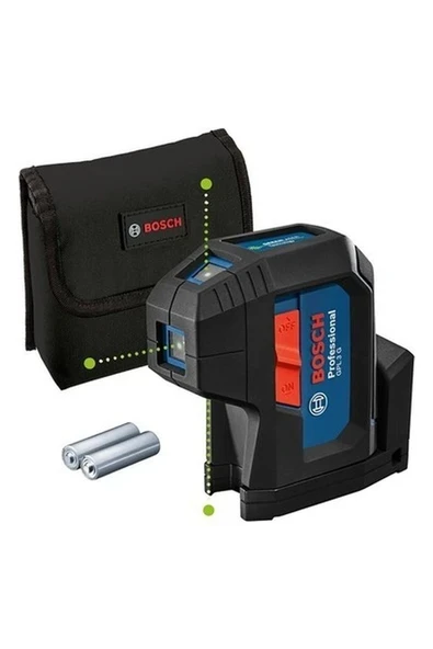 Bosch Gpl 3 G Professional Kompakt 3 Nokta Yeşil Lazer ürün görseli 1