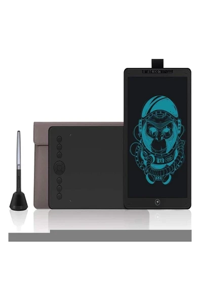Huıon Inspiroy Ink H320M Siyah Çift Amaçlı Grafik Çizim Tableti ürün görseli 1