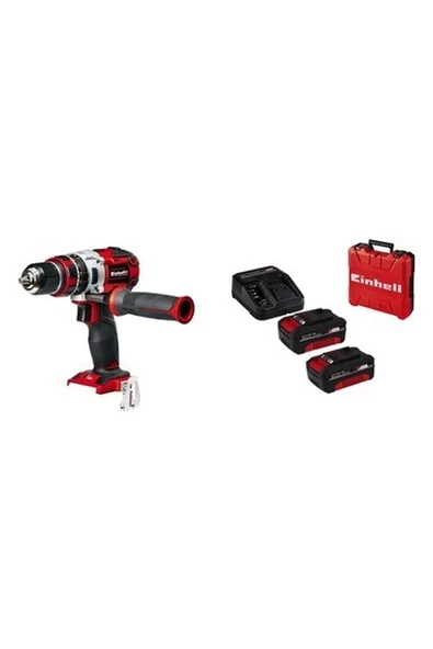 Einhell Te-Cd 18 Li-I Bl Kömürsüz Darbeli Matkap 18V 4AH Çift Akülü Çantalı Set ürün görseli 1