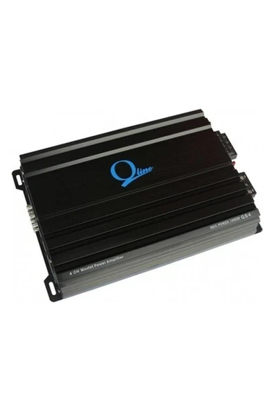 Qline  Qs 4 Black 4 Kanal Amfi ürün görseli 1