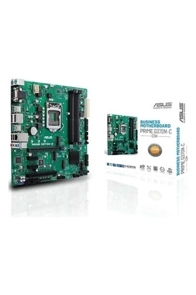 Asus Prime Q370M-C/CSM Intel Q370  DDR4 2666 MHz Lga1151 mAtx Anakart ürün görseli 1