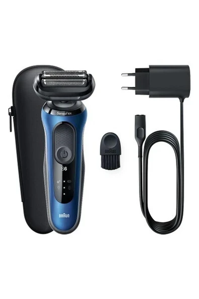 Braun Yeni Seri 6 B1000S Kablosuz Tıraş Makinesi, Autosense, Sensoflex, Easyclick, Islak & Kuru ürün görseli 1
