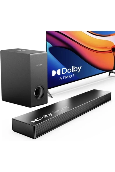 Nova S50 Dolby Atmos 2.1 Kanal Soundbar Subwoofer ürün görseli 1