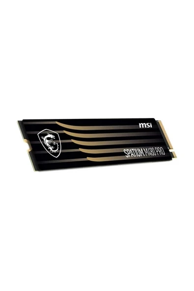 MSI SSD SPATIUM M480 PRO PCIE 4.0 NVME M.2 1TB R:7400 W:6000 ürün görseli 1