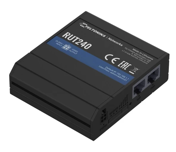 Teltonika RUT2400AU000 - RUT240-01 3G 4G LTE MiFi Yönlendirici (ABD/Kanada Versiyonu) (Yalnızca Modem - Prime) ürün görseli 1