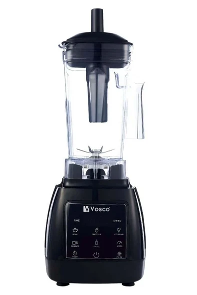 Yüksek Performanslı 1600W 2L Siyah Mutfak Blenderi ürün görseli 1