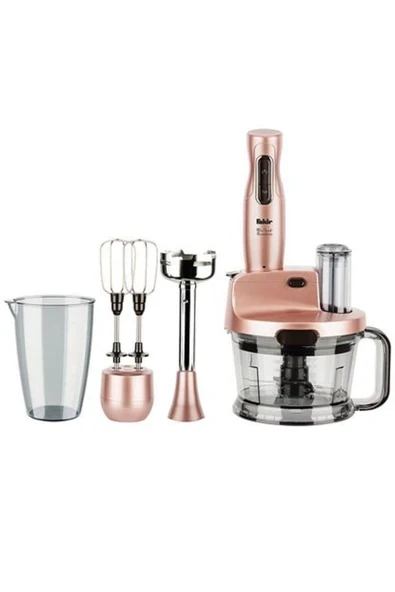 Mutfak Robotu Seti Çok Amaçlı Blender Set Rose Gold ürün görseli 1