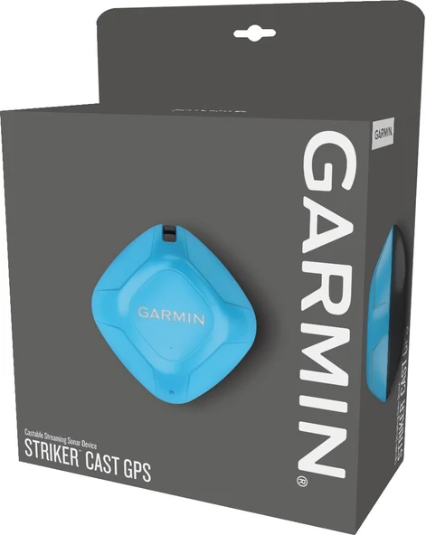 Garmin 010-02246-02 Striker Cast GPS - su tabanlarının ve kıyıdan balık avlamanın 2 boyutlu sonar görüntüleri için çıkarılabilir derinlik sireni. Derinlik hatlarıyla haritalarınız için GPS ürün görseli 1