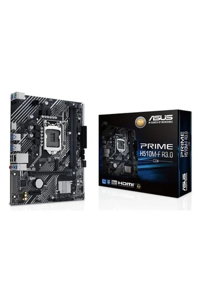 ASUS PRIME H510M-F R3.0-CSM INTEL H470 LGA1200 HDMI VGA ANAKART ürün görseli 1