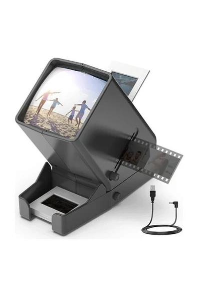 Dıgıtnow 35MM Slayt Görüntüleyici, 3x Büyütme ürün görseli 1